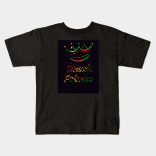 Black prince Kids T-Shirt